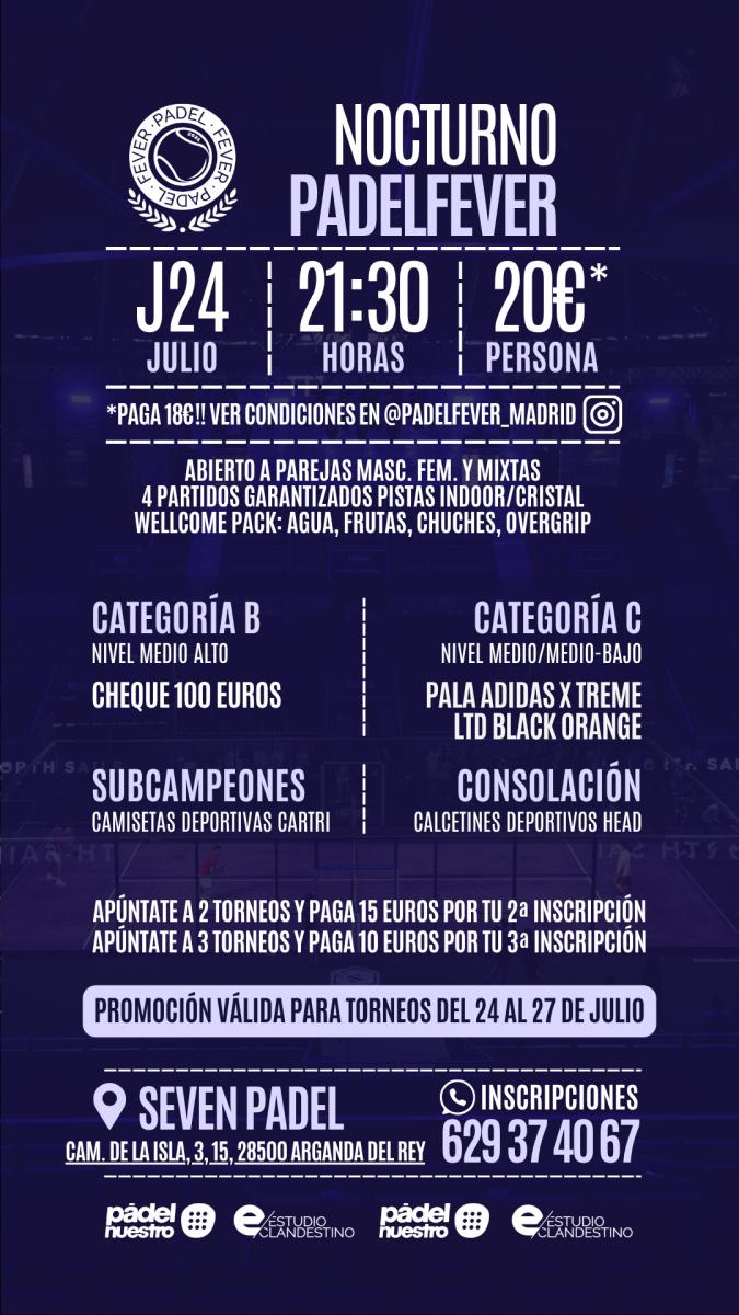 cartel del torneo