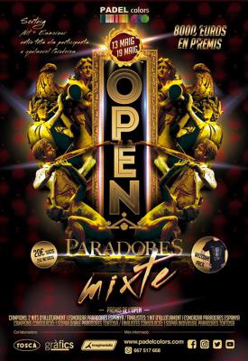 poster del torneo OPEN PARADORES MIXTE