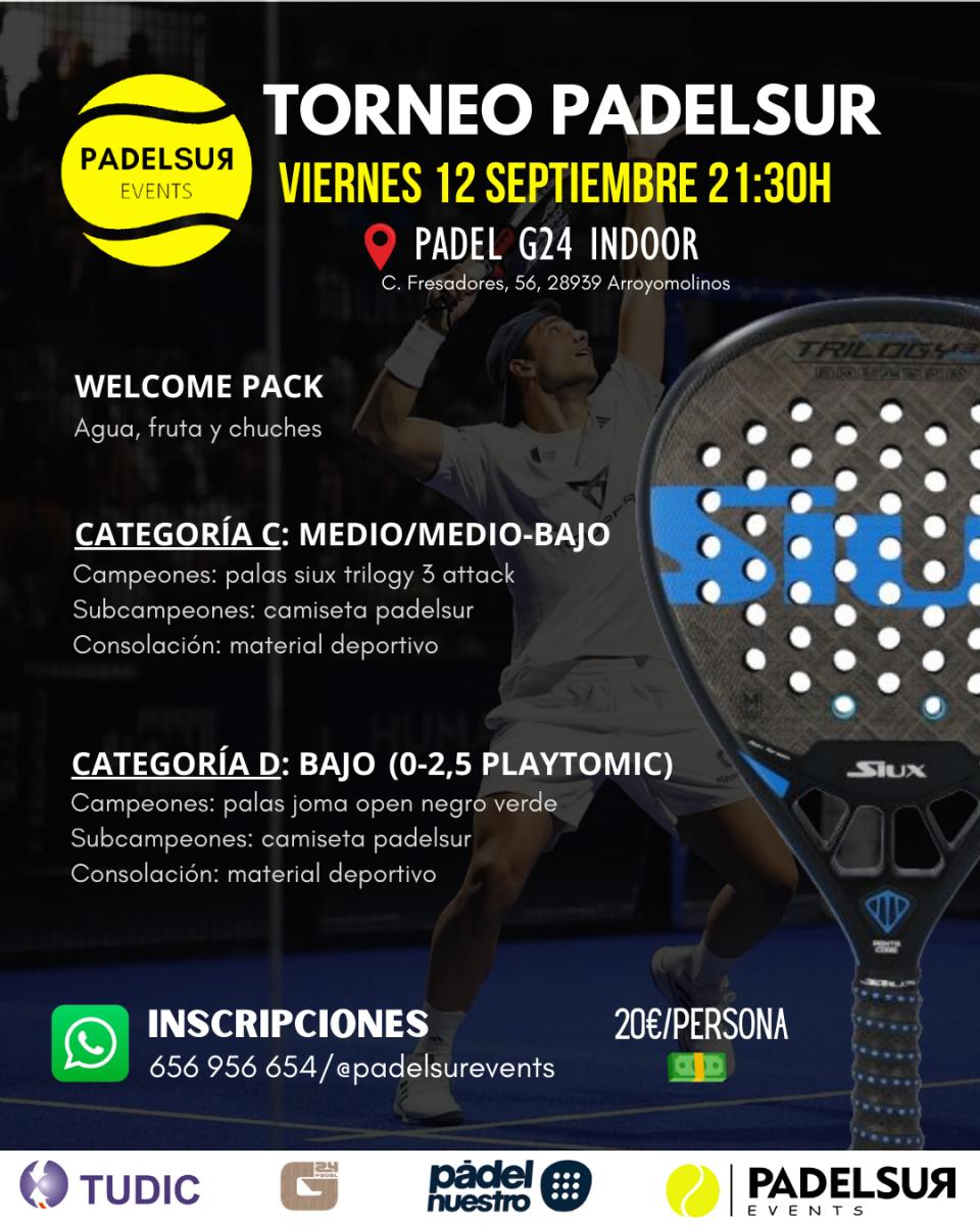 cartel del torneo
