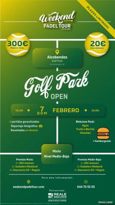 poster del torneo GOLF PARK OPEN