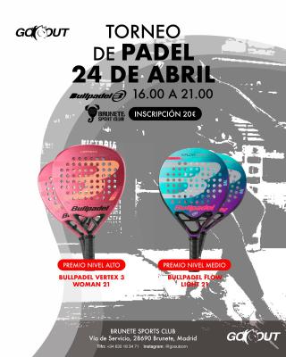 poster del torneo TORNEO GO OUT BRUNETE SPORTS CLUB