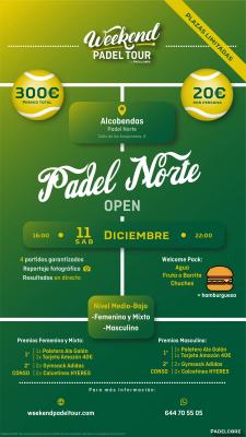 poster del torneo PADEL NORTE OPEN