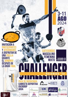 poster torneo CHALLENGER BUZANADA 2024