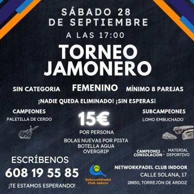 poster torneo TORNEO JAMONERO