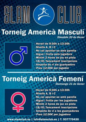 poster del torneo TORNEIG AMERICÀ FEMENÍ