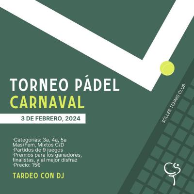 poster del torneo TORNEO CARNAVAL