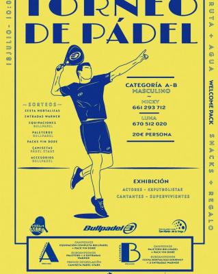 poster torneo TORNEO DE PADEL