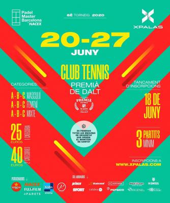 poster del torneo 6È TORNEIG 2020