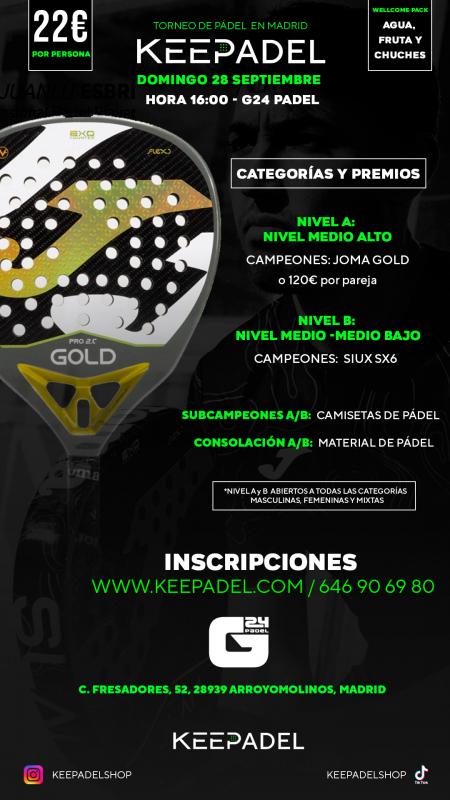cartel del torneo