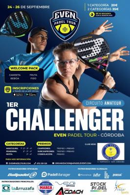 poster del torneo 1ER CHALLENGER EPT CÓRDOBA