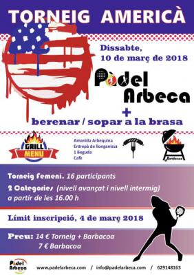 poster del torneo TORNEIG AMERICÀ