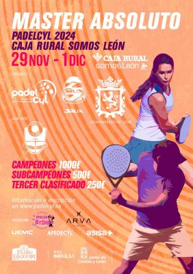 poster del torneo MASTER PADELCYL 2024