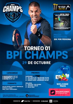 poster del torneo TORNEO 01 BPI CHAMPS