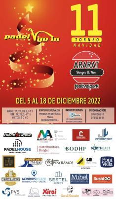 poster del torneo 11 TORNEO DE NAVIDAD ARARAT