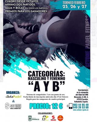 poster torneo MASCULINO Y FEMENINO