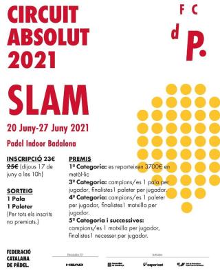 poster del torneo CIRCUIT ABSOLUT 2021 - SLAM