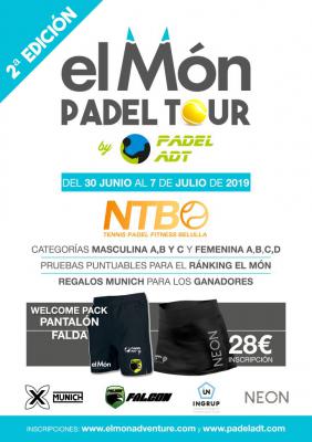 poster del torneo III PRUEBA EL MÓN PADEL TOUR