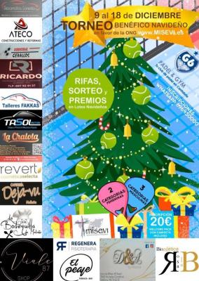 poster torneo TORNEO BENÉFICO NAVIDEÑO EN FAVOR DE LA ONG MISEVI