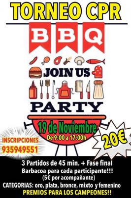 poster del torneo TORNEO BBQ JOIN US PARTY