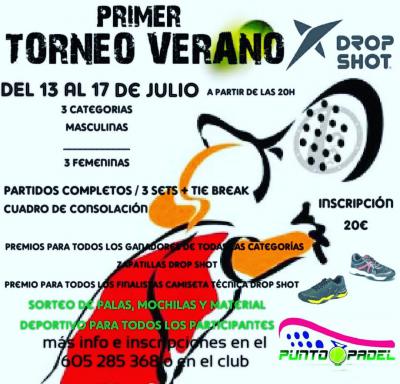 poster del torneo PRIMER TORNEO VERANO