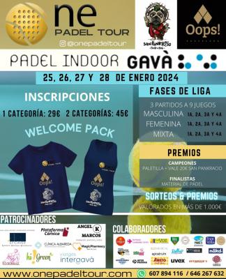 poster del torneo ONE PADEL TOUR