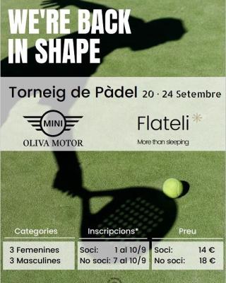 poster torneo TORNEIG MINI & FLATELI 2021