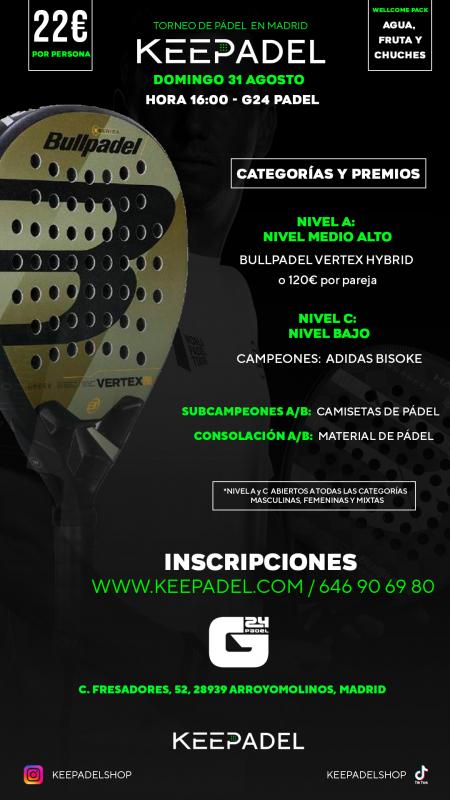 cartel del torneo