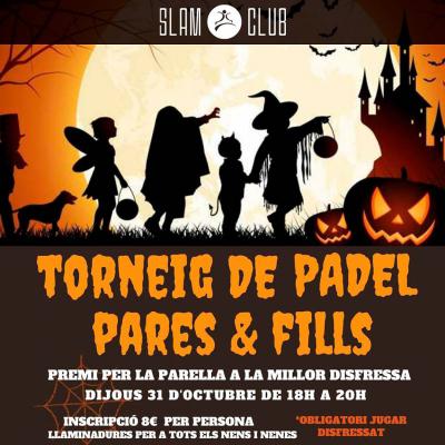 poster del torneo TORNEIG DE PADEL PARES & FILLS
