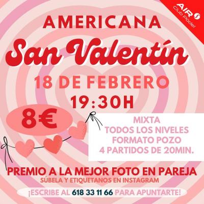 poster del torneo AMERICANA SAN VALENTIN