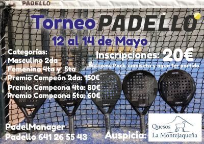 poster del torneo TORNEO PADELLO