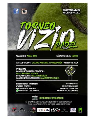 poster del torneo TORNEO VIZIO PADEL