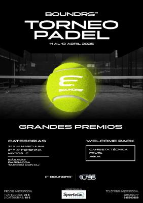poster torneo TORNEO BOUNDRS