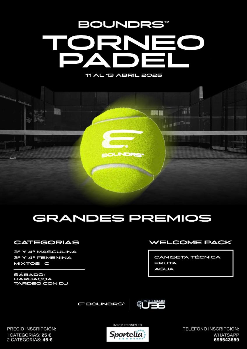 cartel del torneo