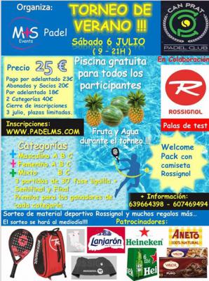 poster del torneo TORNEO DE VERANO