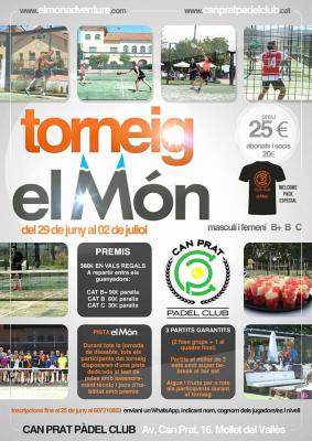 poster del torneo TORNEIG EL MÓN