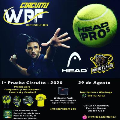 poster del torneo 1ª PRUEBA 2020 - CIRCUITO WPF