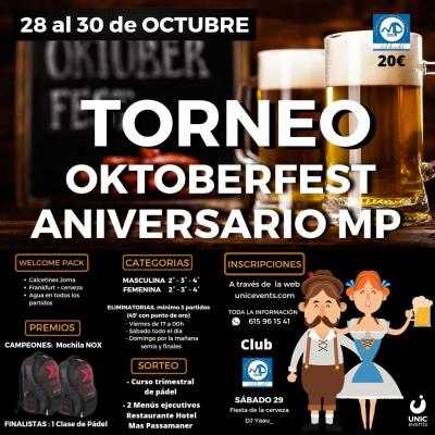 poster del torneo TORNEO OKTOBERFEST ANIVERSARIO MP
