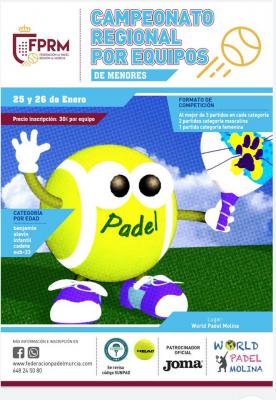 poster torneo CAMPEONATO REGIONAL POR EQUIPOS DE MENORES