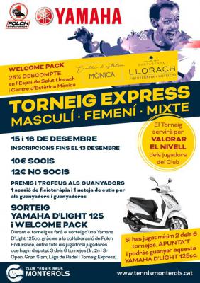 poster del torneo TORNEIG EXPRESS