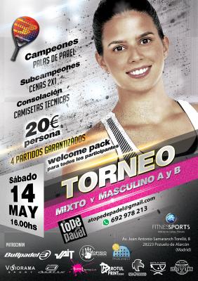 poster del torneo TORNEO MIXTO & MASCULINO