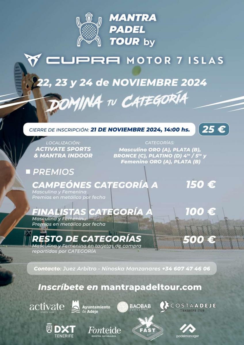 cartel del torneo