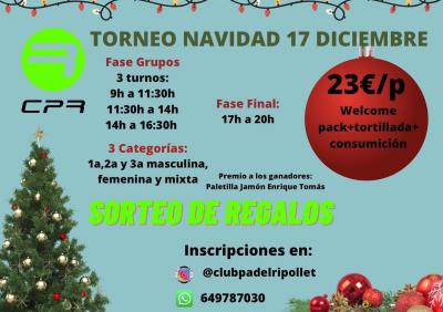poster del torneo TORNEO DE NAVIDAD