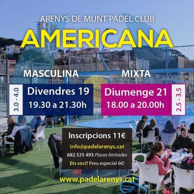 poster del torneo AMERICANAS