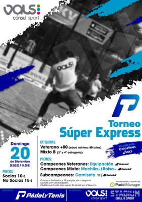poster del torneo SUPER EXPRESS NAVIDAD
