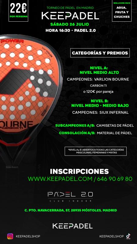 cartel del torneo