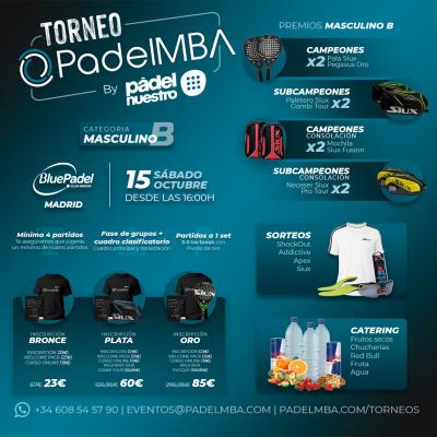 poster del torneo TORNEO BY PADEL NUESTRO
