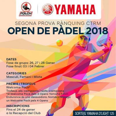 poster del torneo 2n OPEN FOLCH ENDURANCE YAMAHA