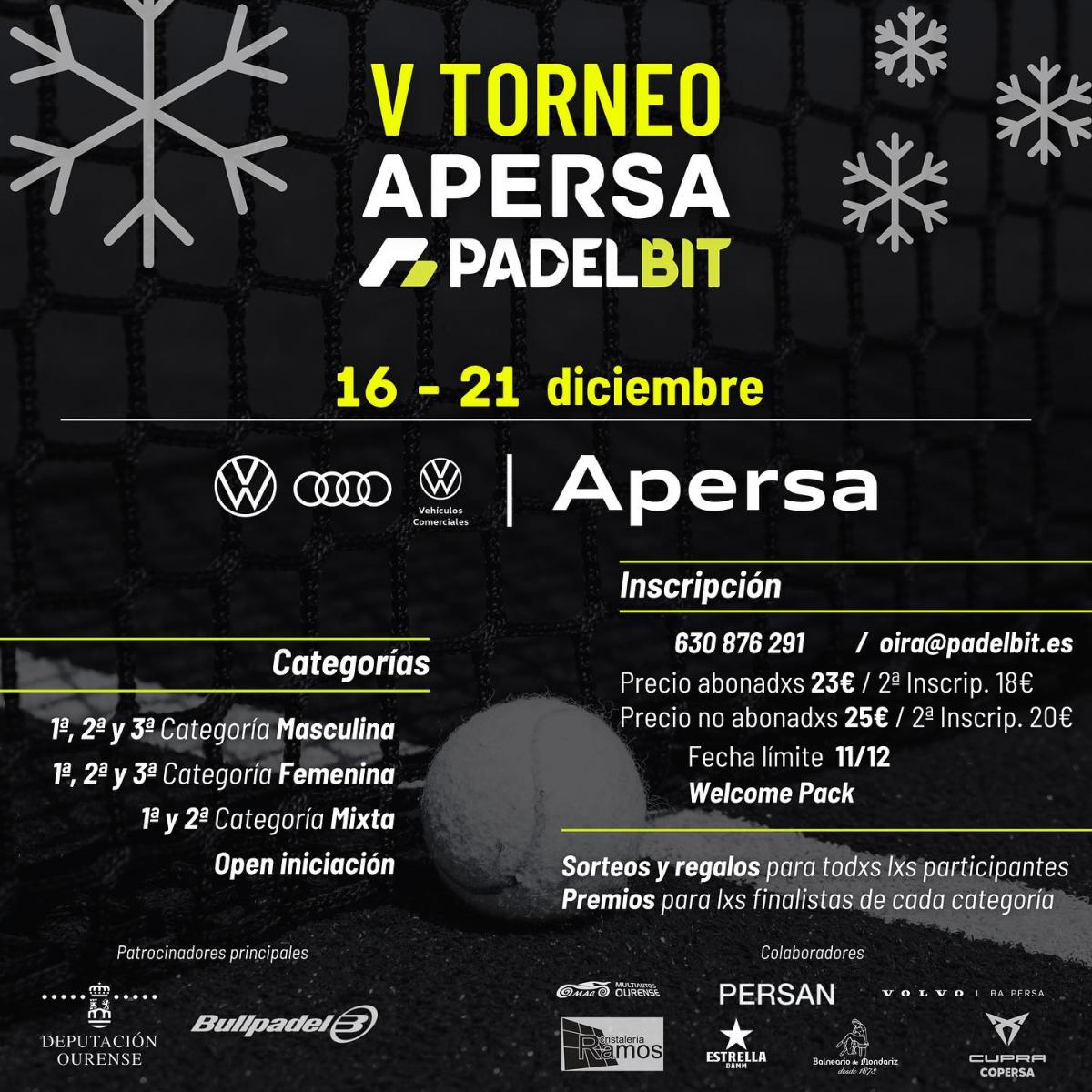 cartel del torneo