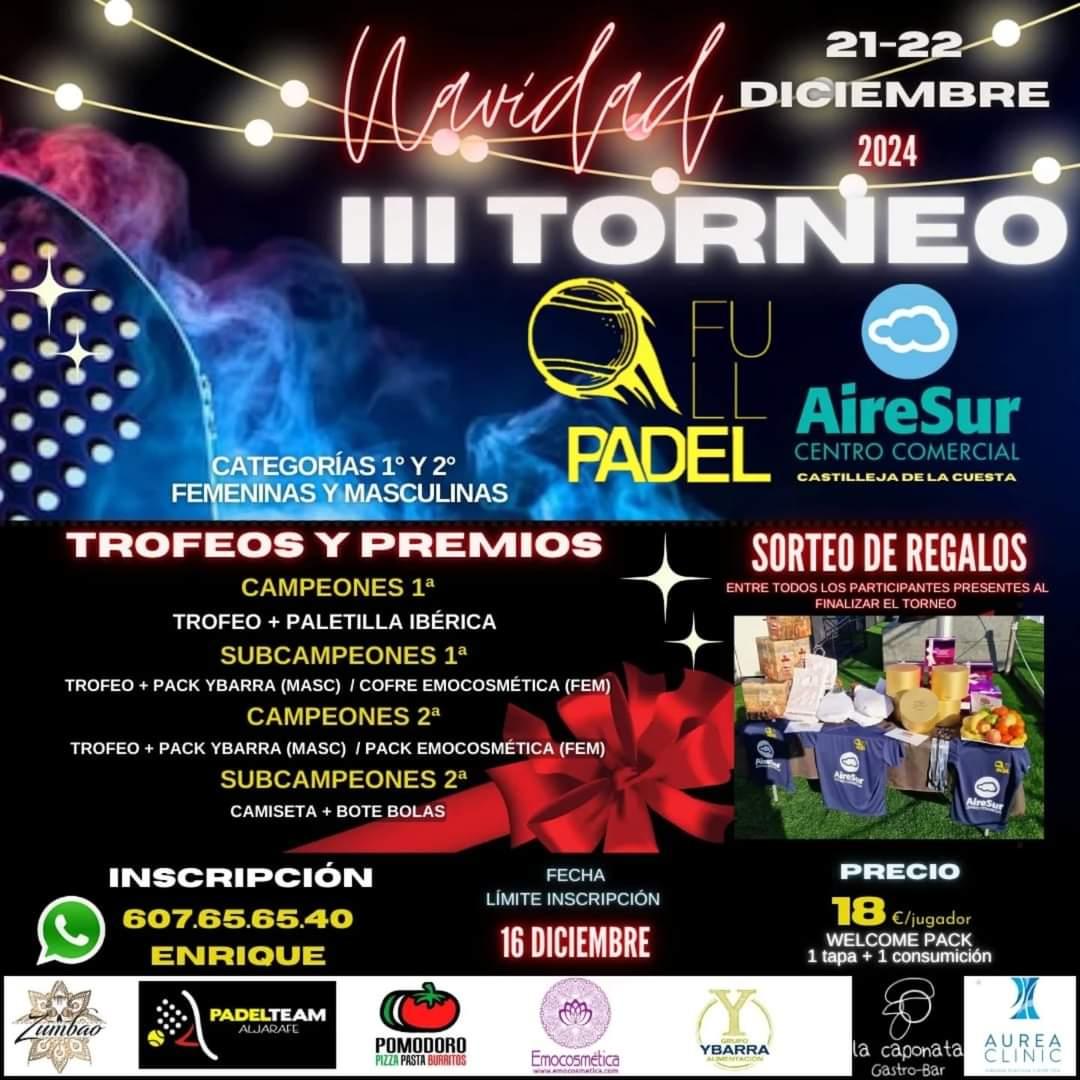 cartel del torneo