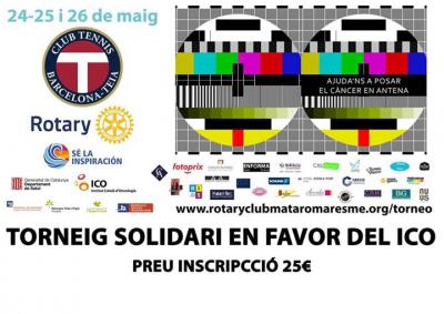 poster del torneo TORNEIG SOLIDARI EN FAVOR DEL ICO